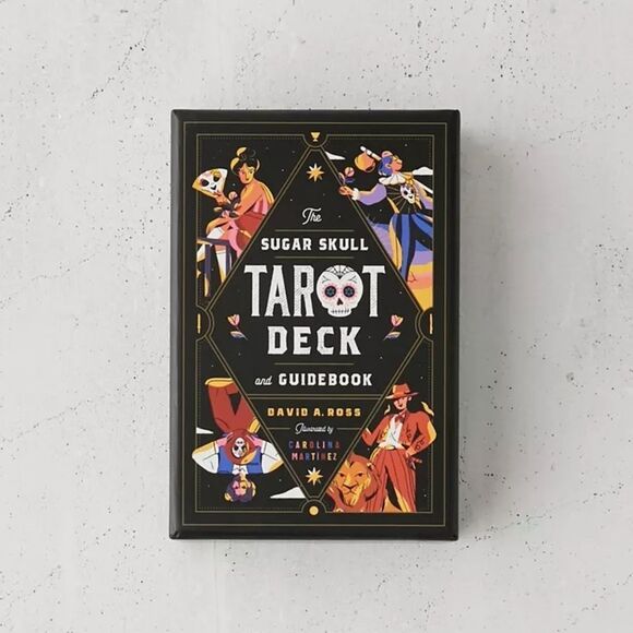 The Sugar Skull Tarot Deck and Guidebook By David A Ross - Picture 2 of 9